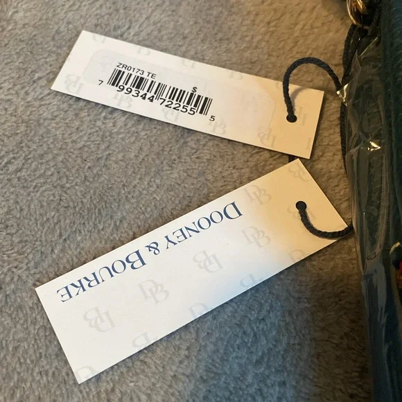 Dooney & Bourke Teal Crossbody Bag - Picture 9 of 14